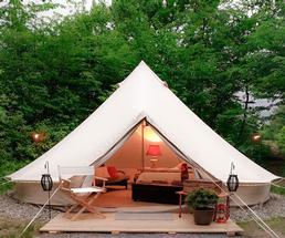 glamping tent