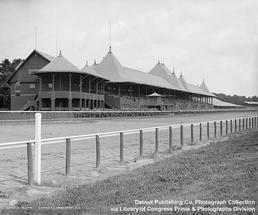 historic photo of saratoga race course