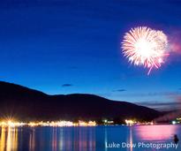 lake george fireworks photo gallery