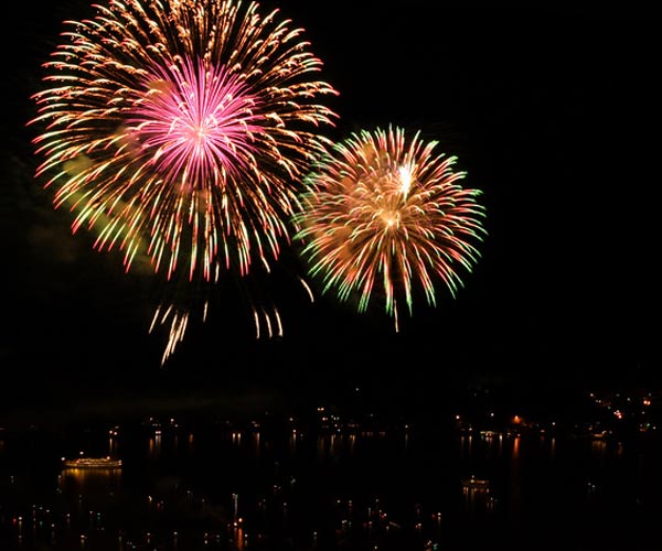 Find Fireworks Events in the Lake Region All Year Long