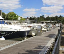 boats at a marina