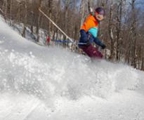 skier on mountain