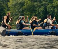 group whitewater rafting