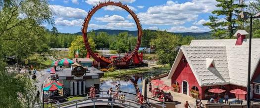 great escape walkway bridge and ride