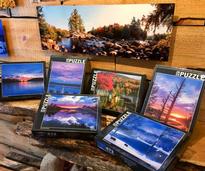 Adirondack-themed puzzles and pictures