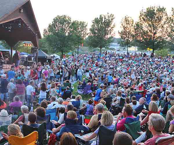 crowd at concert