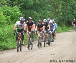 black fly challenge bike race participants