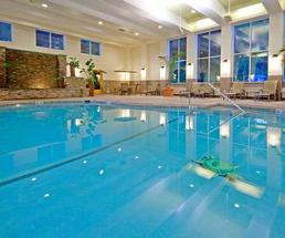 Indoor Pool at the Holiday Inn in Lake George