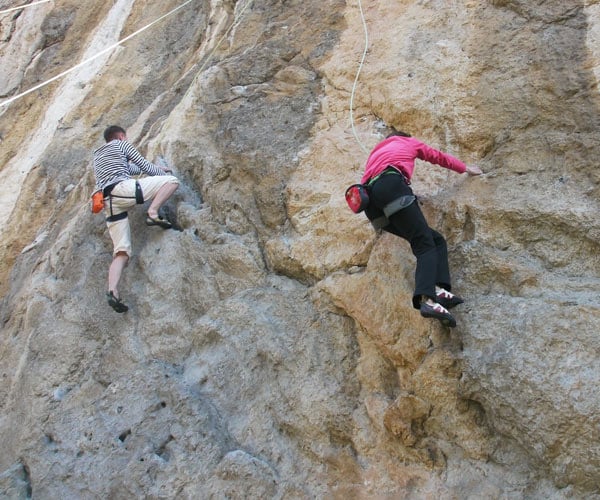 rock climbers