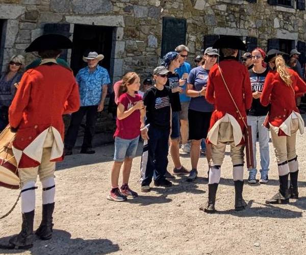 fort ticonderoga on the fourth of july