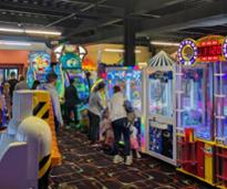 arcade area at lake george lanes and games