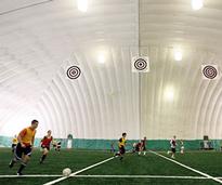 Indoor Soccer Game at The Dome at Adirondack Sports Complex