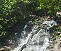 Kaaterskill Falls in New York's Catskill Mountain