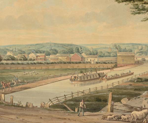 painting of the erie canal