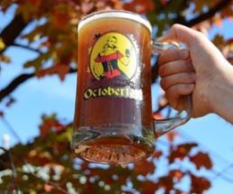 two mugs of beer