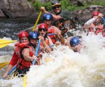 group whitewater rafting