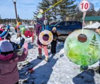 saranac lake winter carnival ice sun catcher contest