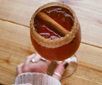 cinnamon stick cocktail