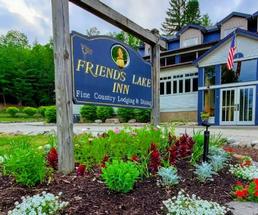 Friends Lake Inn sign