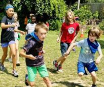 kids playing outside