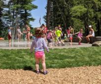 splash pad at crandall