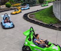 go karts at the fun spot