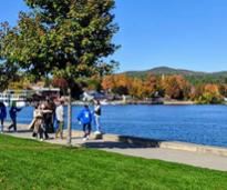 fall in lake george