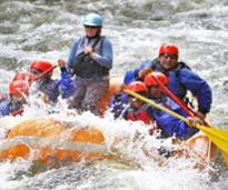 group whitewater rafting