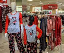 holiday clothes display at crossgates