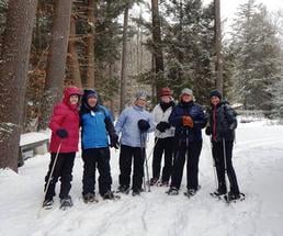 snowshoe group