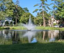 fountain at crandall park