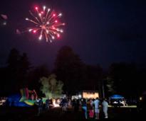 fireworks at summer pops concert