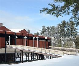 saratoga performing arts center in winter