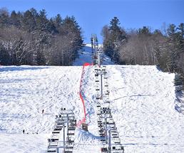 ski lift at west mountain