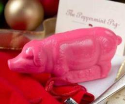pink peppermint pig