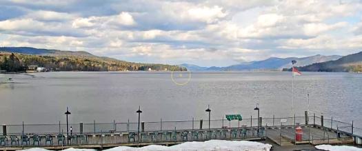 winter view of Lake George