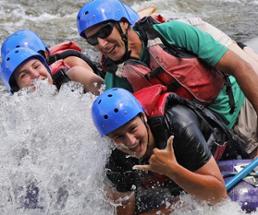 whitewater rafters