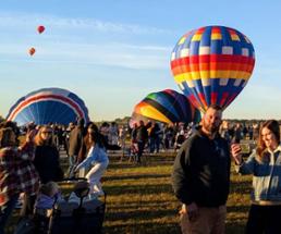 hot air balloon festival