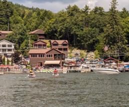boats on lake george