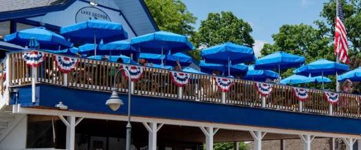 lake george beach club patio