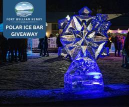 ice bar at fort william henry