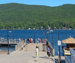 pier in lake george