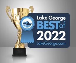 2022 best of badge with a gold trophy