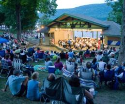 an outdoor concert