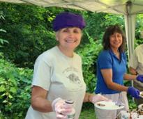 blueberry festival vendor