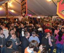 crowd at lake george oktoberfest