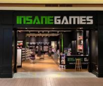 entrance to Insane Games