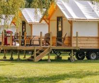 glamping cabins at the preserve