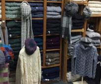 celtic clothing in a store