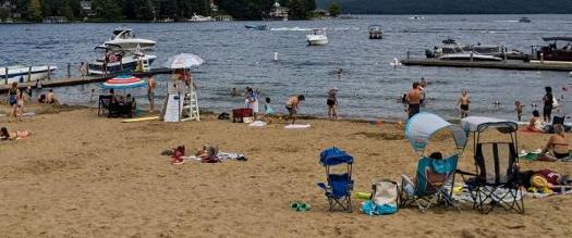 bolton landing beach on lake george